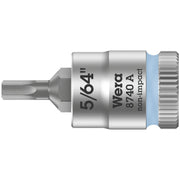 Wera Zyklop 1/4" Hex socket bit - US sizes