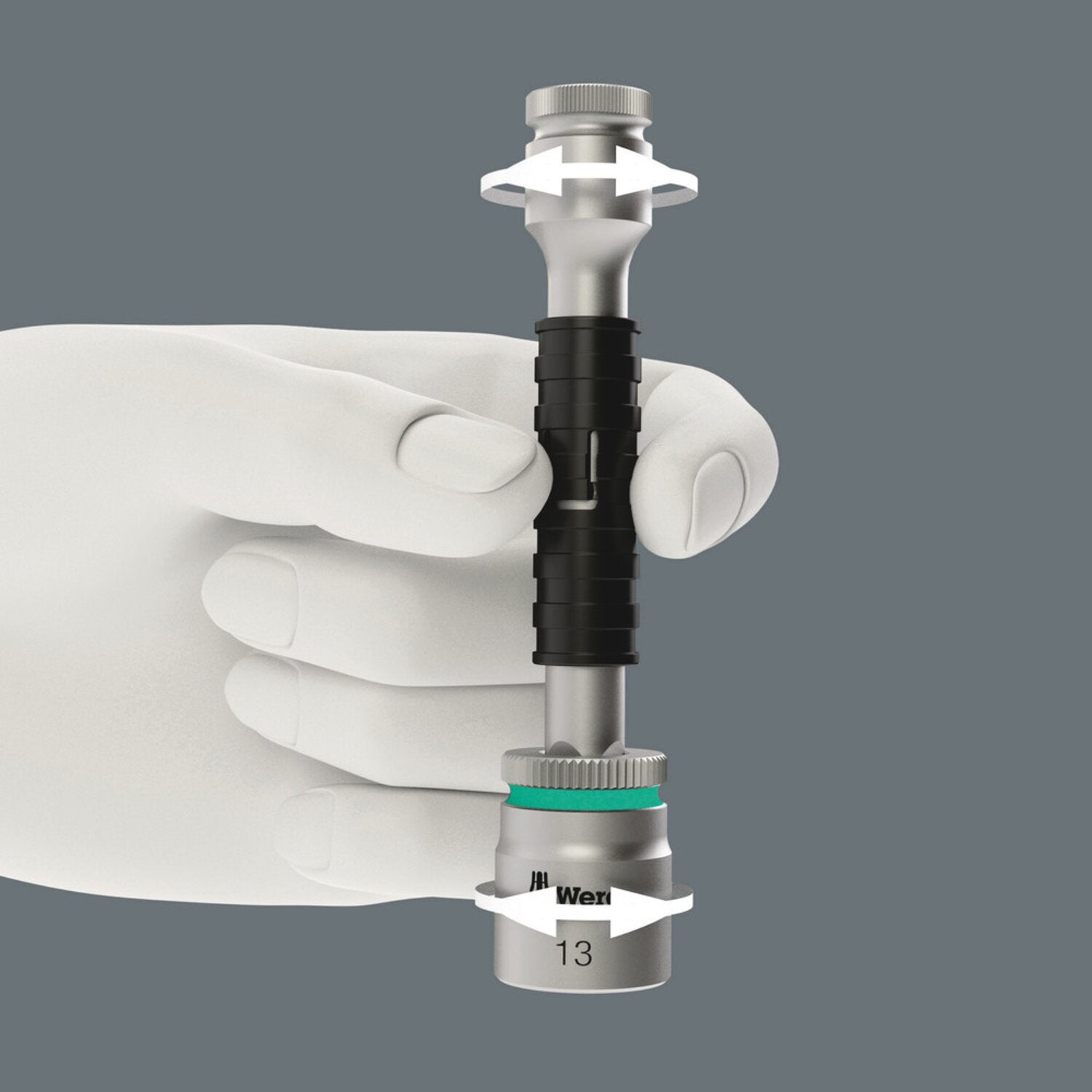 Wera Zyklop 1/4" long extension 150mm
