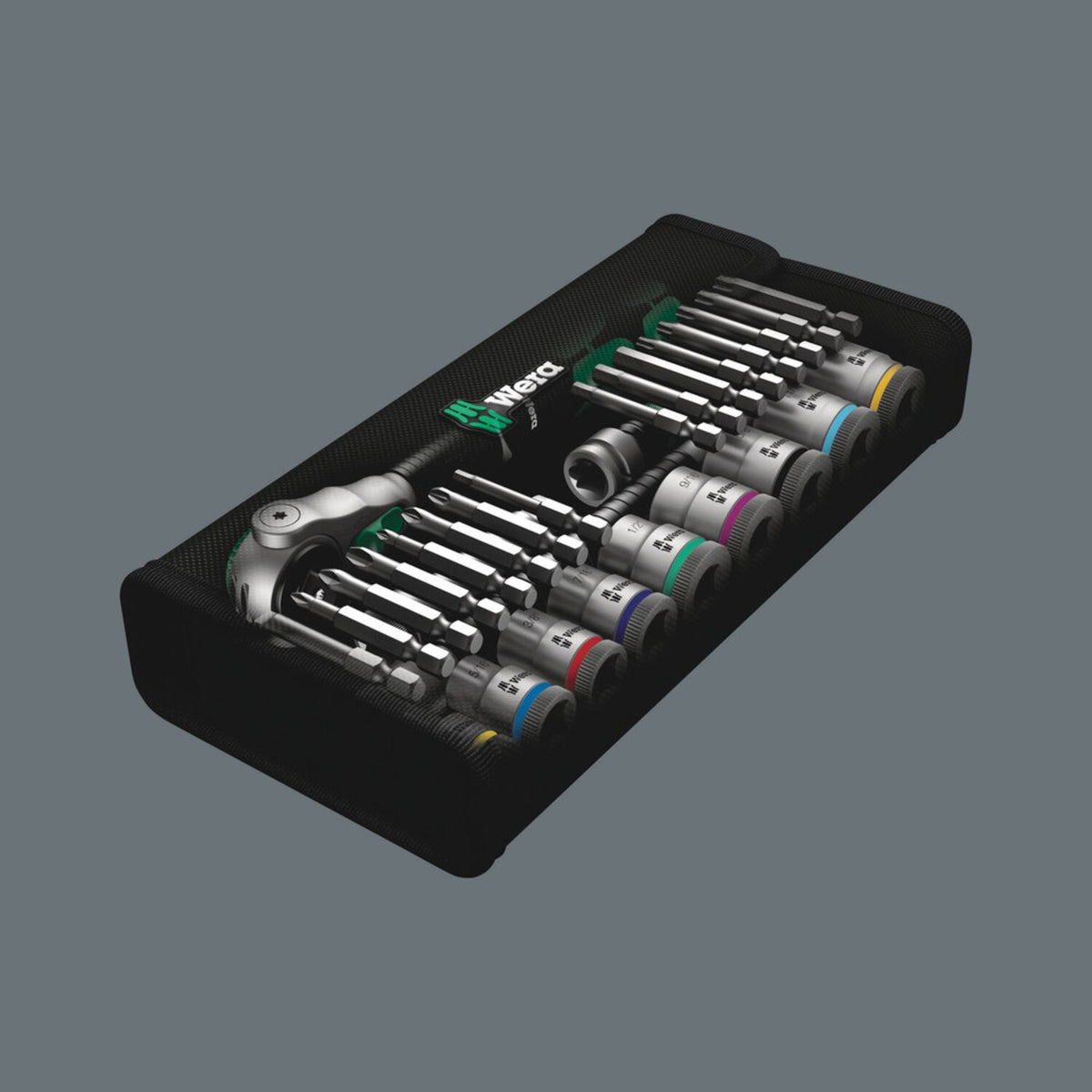 Wera Zyklop ratchet kit 29 pcs - 3/8" drive US sizes