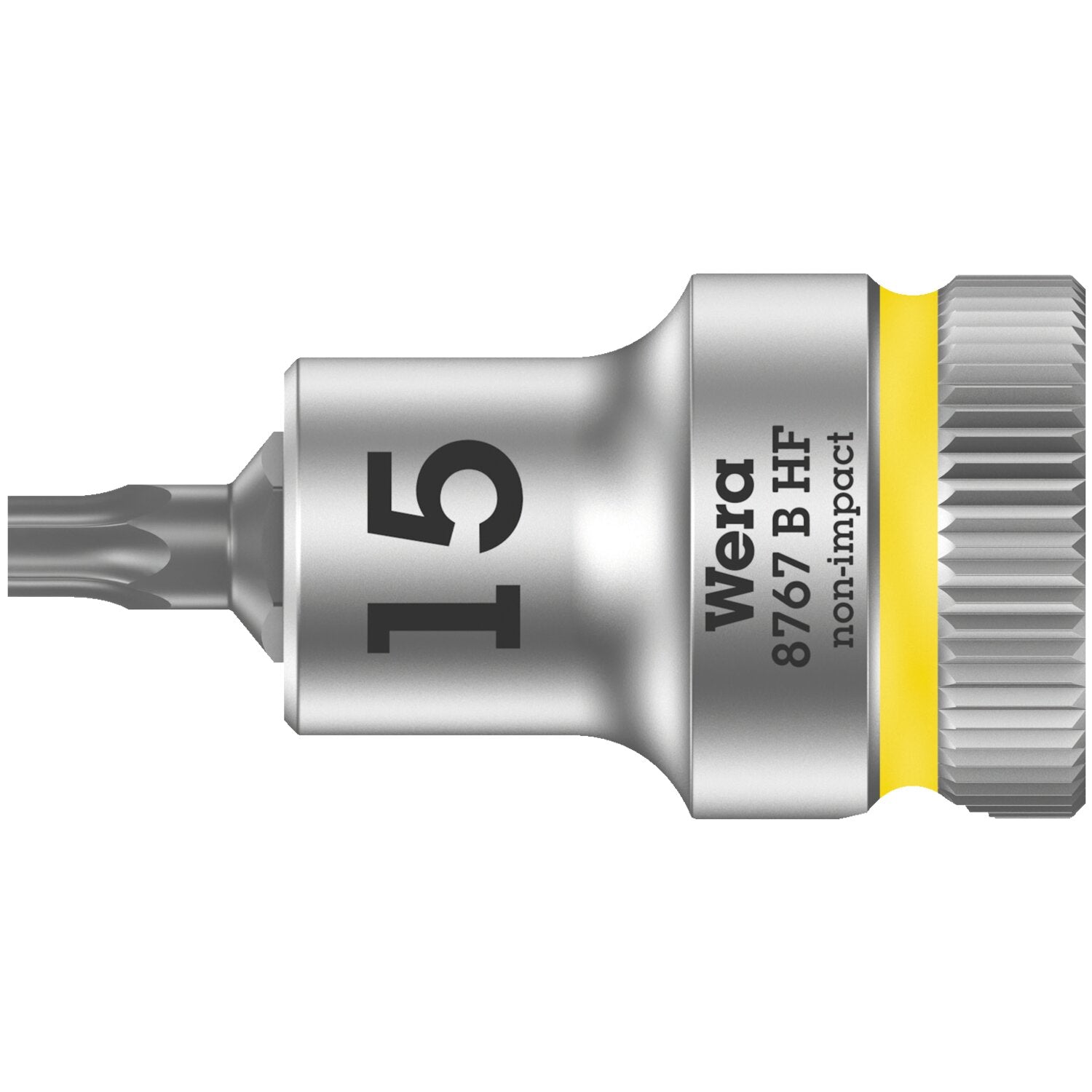 Wera Zyklop 3/8" Torx® socket bit TX15 with holding function