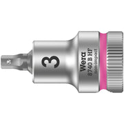 Wera Zyklop 3/8" Hex socket bit with holding function Metric