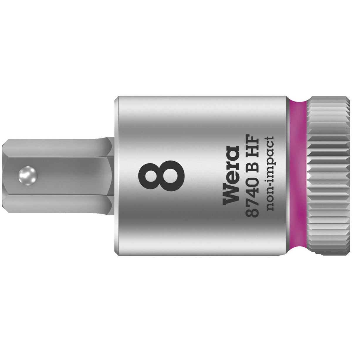 Wera Zyklop 3/8" Hex socket bit with holding function Metric