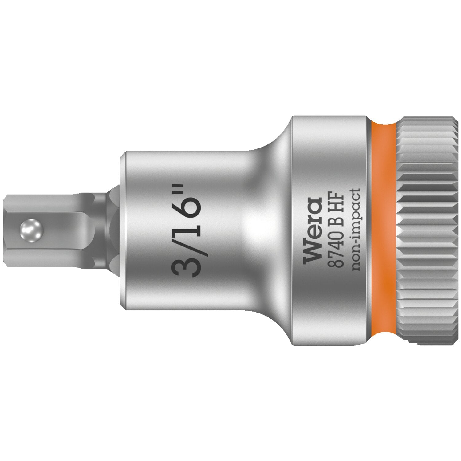 Wera Zyklop 3/8" Hex socket bit w/ holding function US sizes