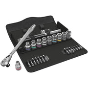 Wera Zyklop metal ratchet switch kit 1/2" drive US sizes