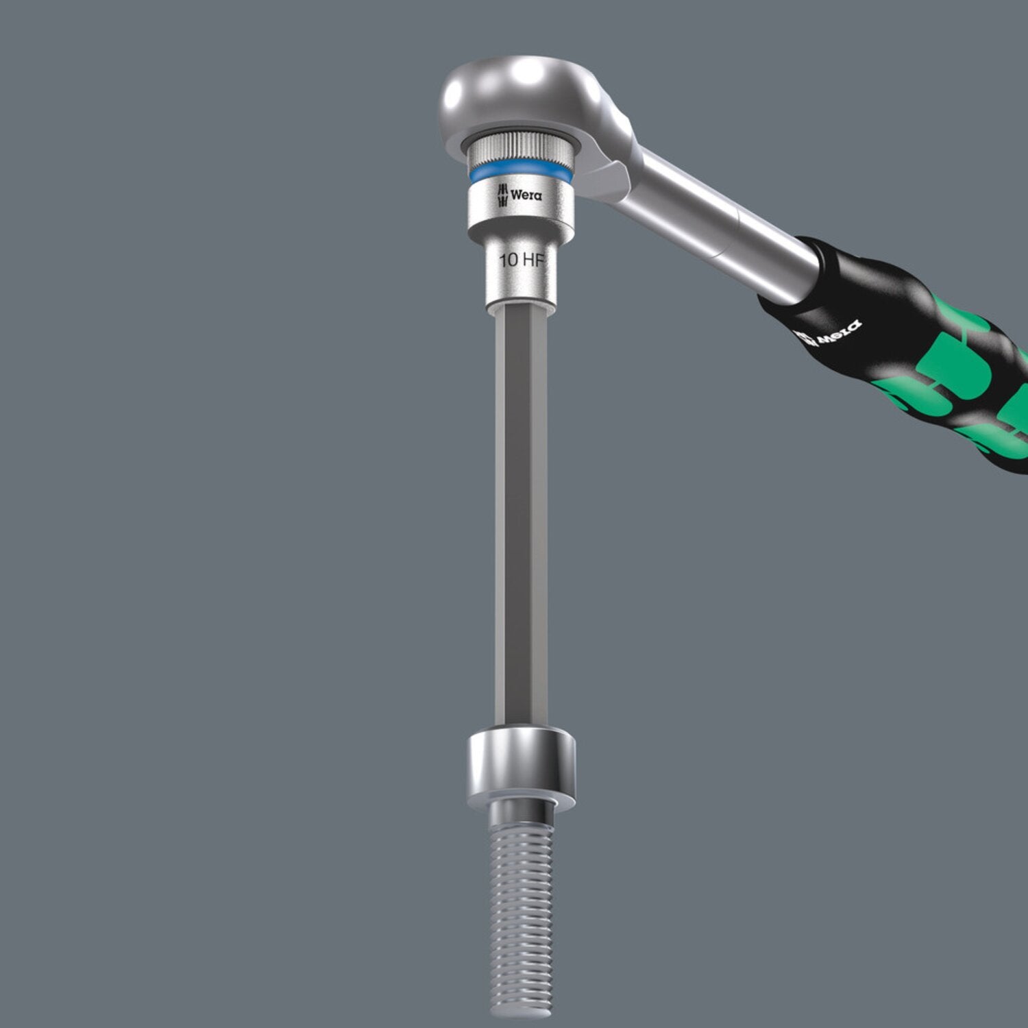 Wera Zyklop 1/2" drive extended Hex socket bit set - Metric