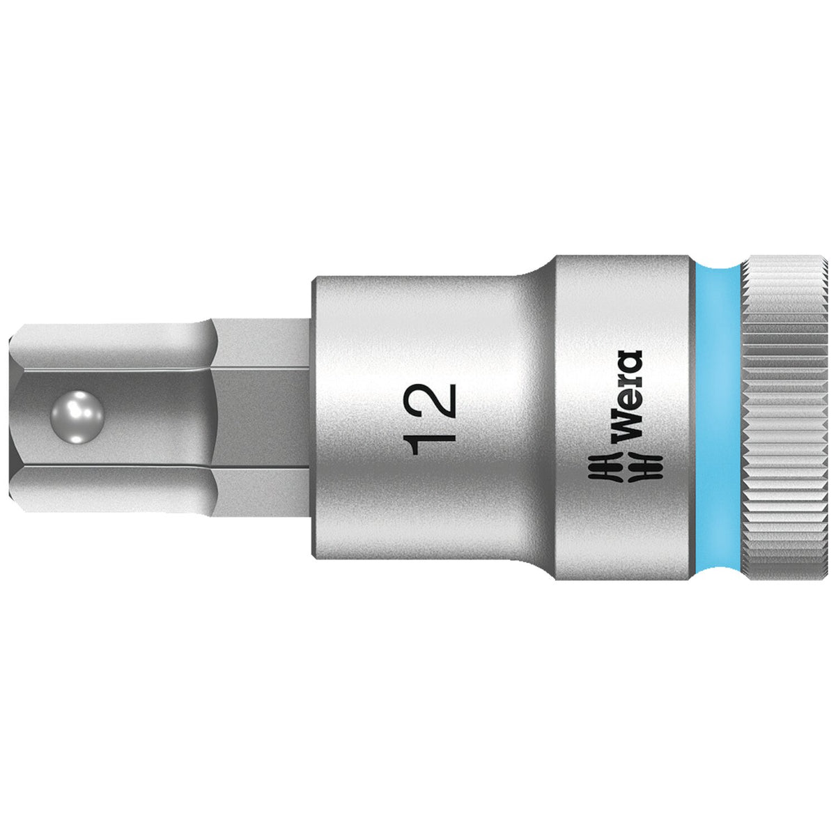 Wera Zyklop 1/2" Hex socket bit with holding function