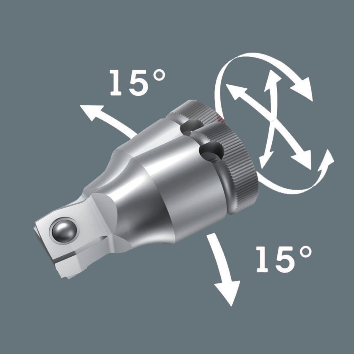 Wera Zyklop 1/2" wobble extension