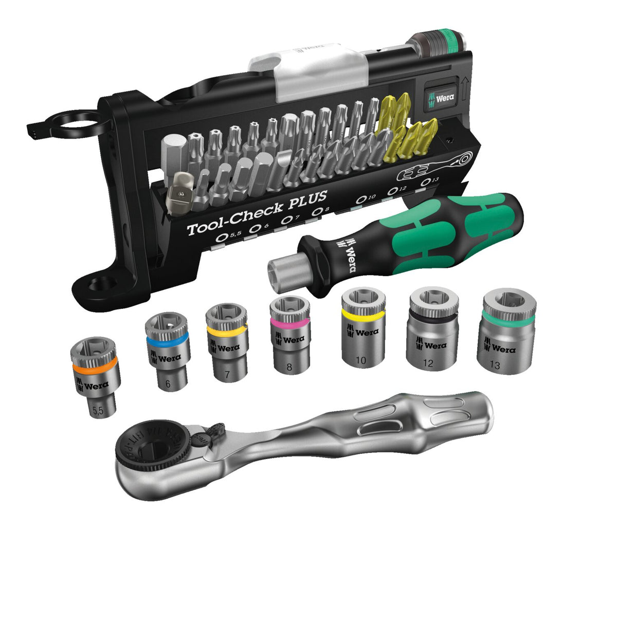 Wera tool-check plus 1/4" drive - Metric sizes