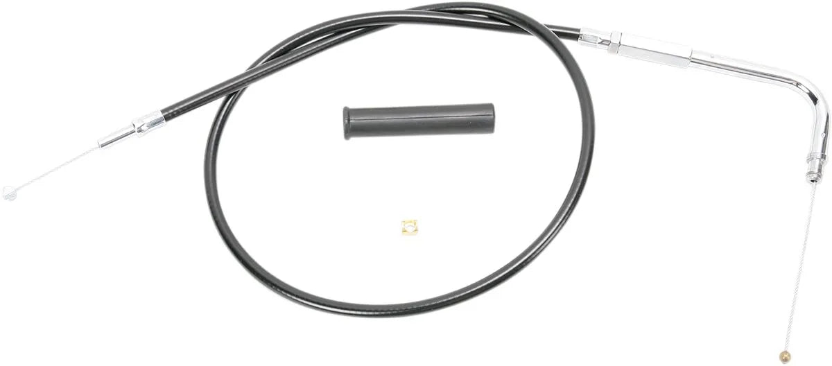 DRAG SPECIALTIES Black Vinyl Throttle Cable