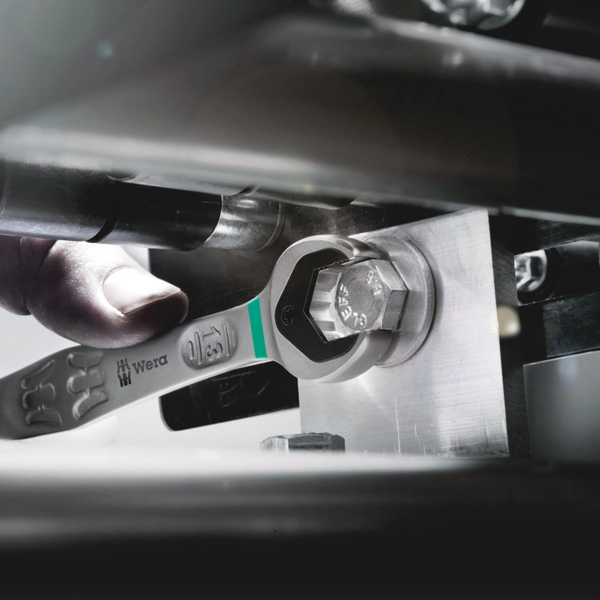 Wera ratcheting wrench open/ box end 10mm Joker - Metric