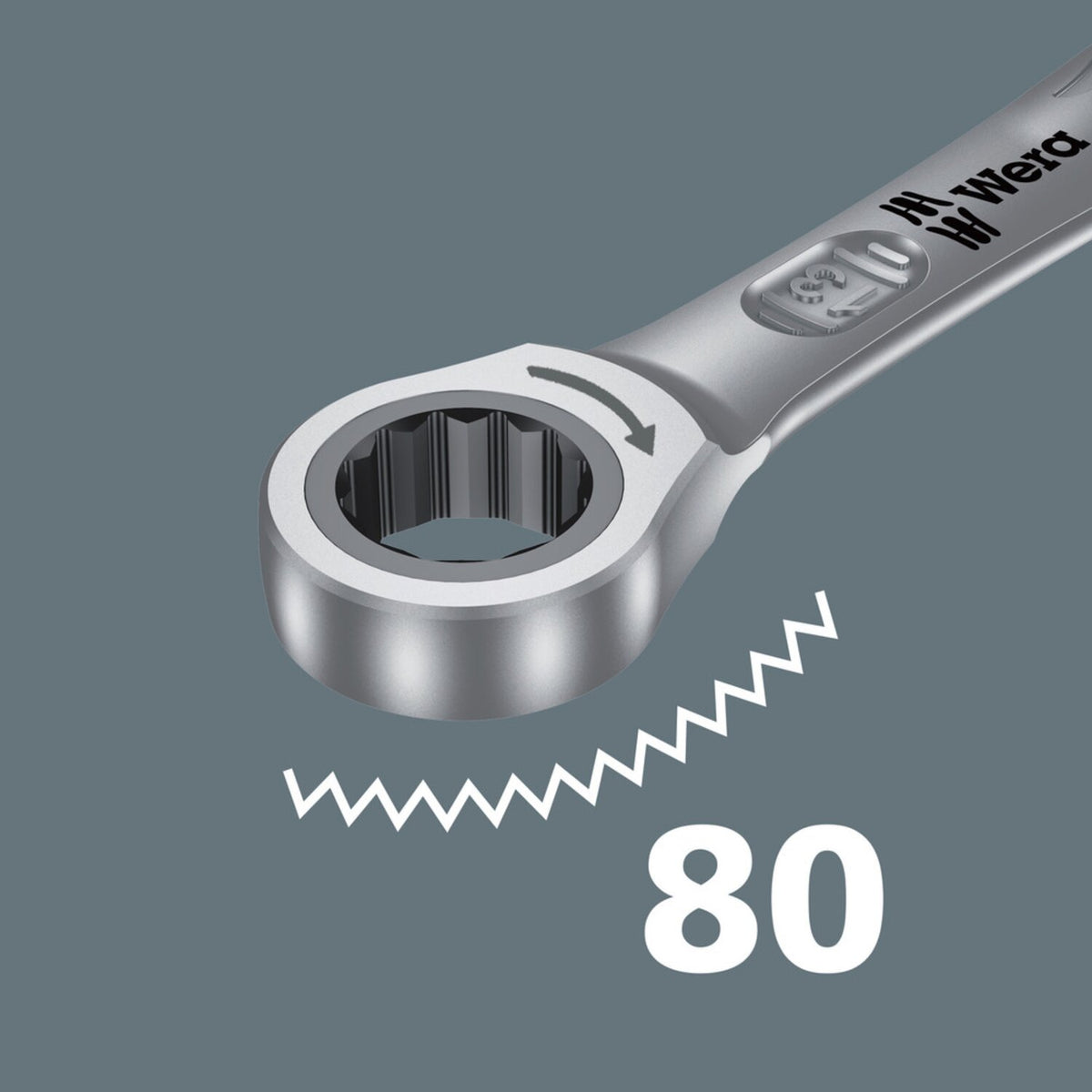 Wera ratcheting wrench open/ box end 10mm Joker - Metric