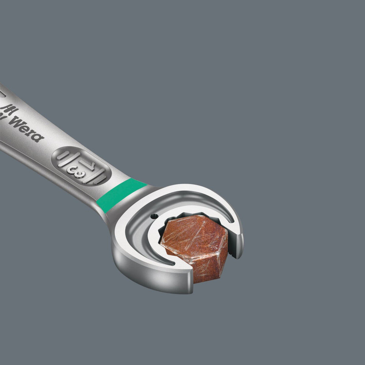 Wera ratcheting wrench open/ box end 16mm Joker - Metric