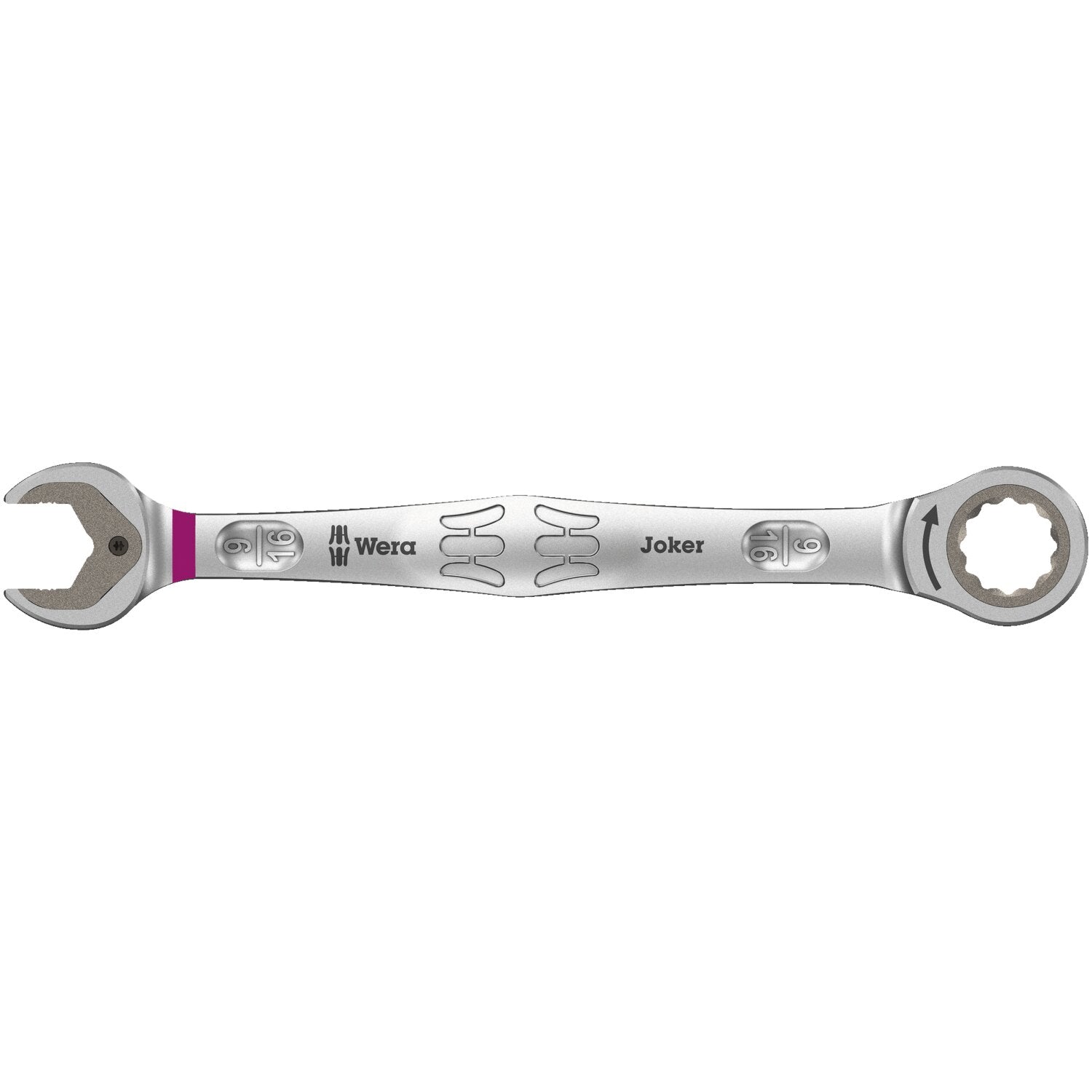 Wera ratcheting wrench open/ box end 9/16" Joker - US sizes