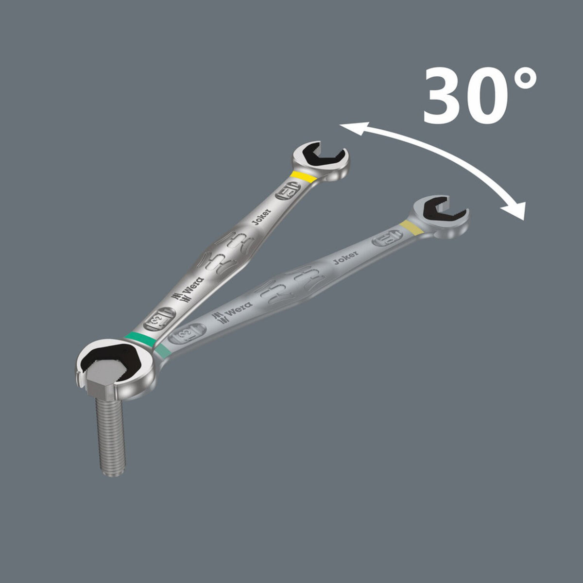 Wera wrench double open end 10/13 Joker
