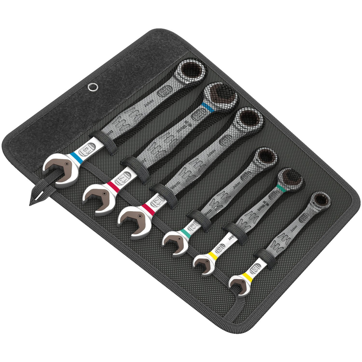 Wera ratcheting wrench set Joker open/ box end - Metric