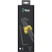 Wera hex key set blacklaser - US sizes