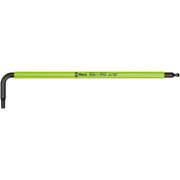 Wera hex key multicolor bright green - US sizes 3/32"