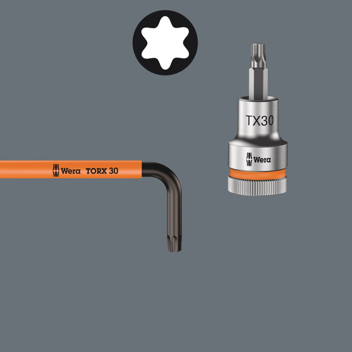 Wera Torx® key multicolor ice blue - TX8