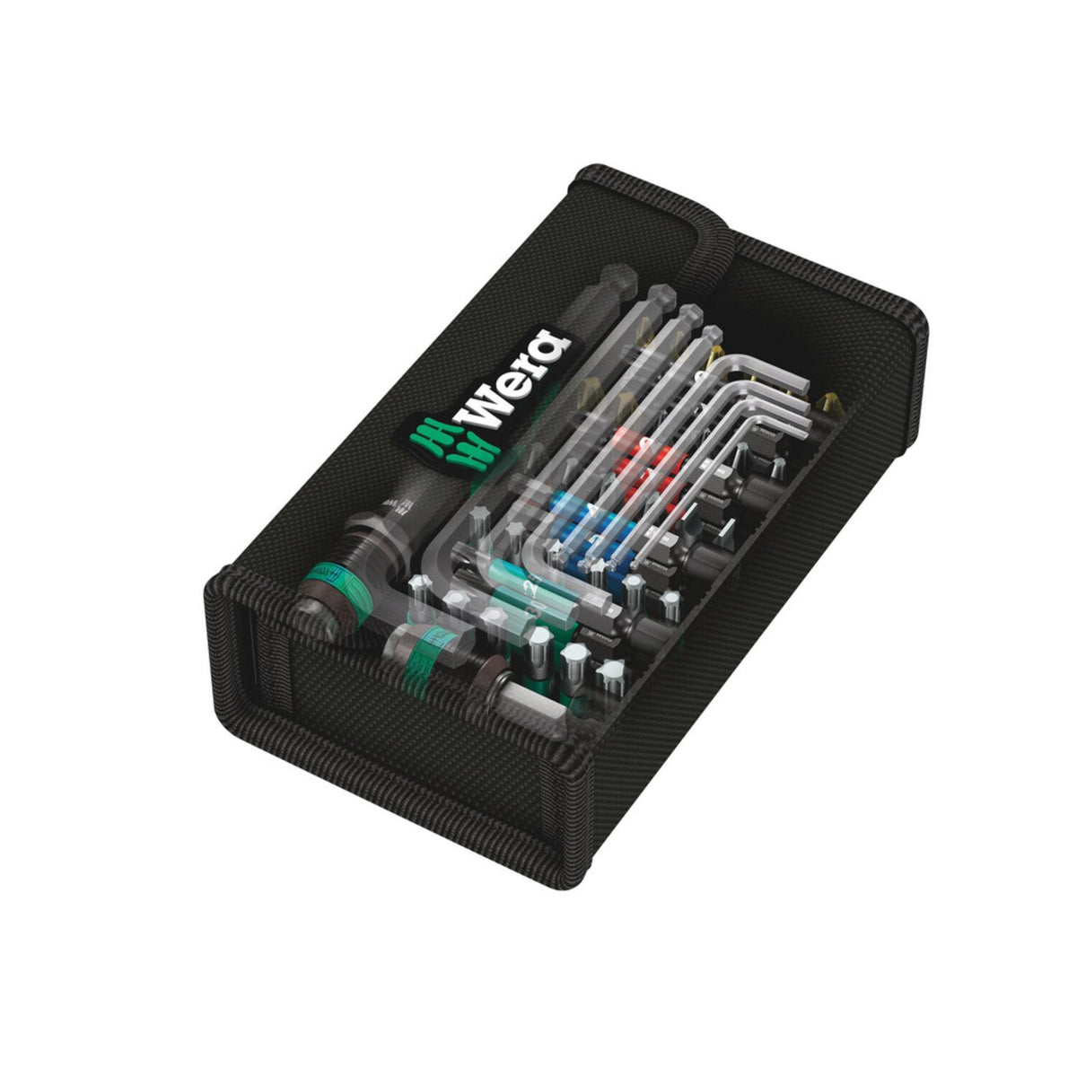 Wera bit pouch bits L-keys & handle kit Kraftform Kompakt