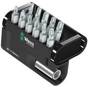 Wera bit assortment 11 pcs - with bit holder