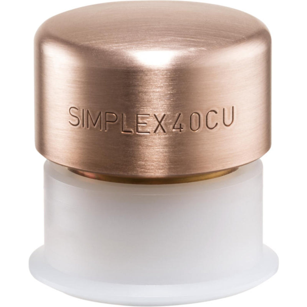 Halder insert for Simplex mallet 30mm Copper - Very hard
