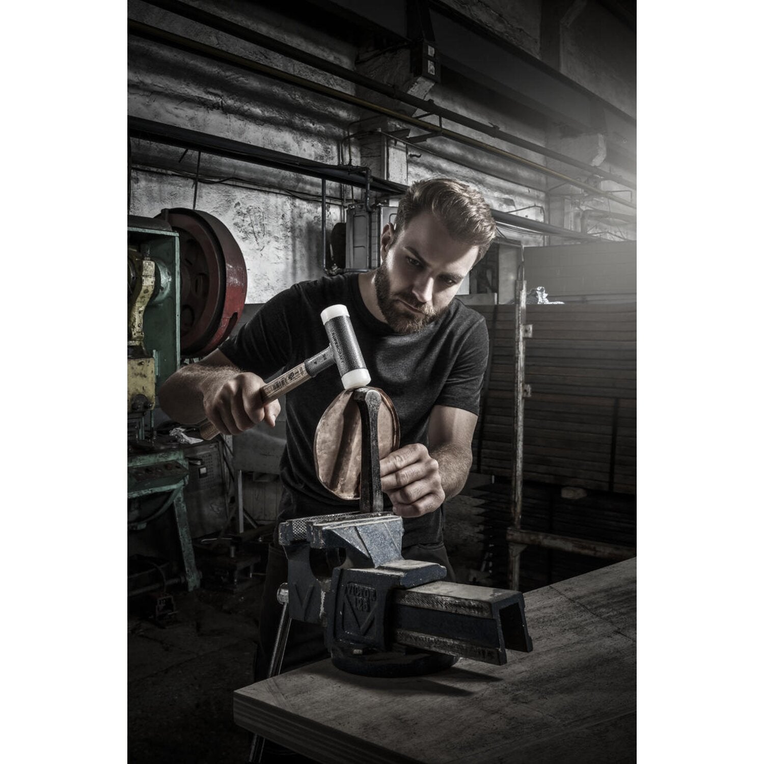 Halder mallet non rebound Supercraft soft face 335mm long