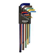 Bondhus ColorGuard™ allen head/ball-end L-wrench set US