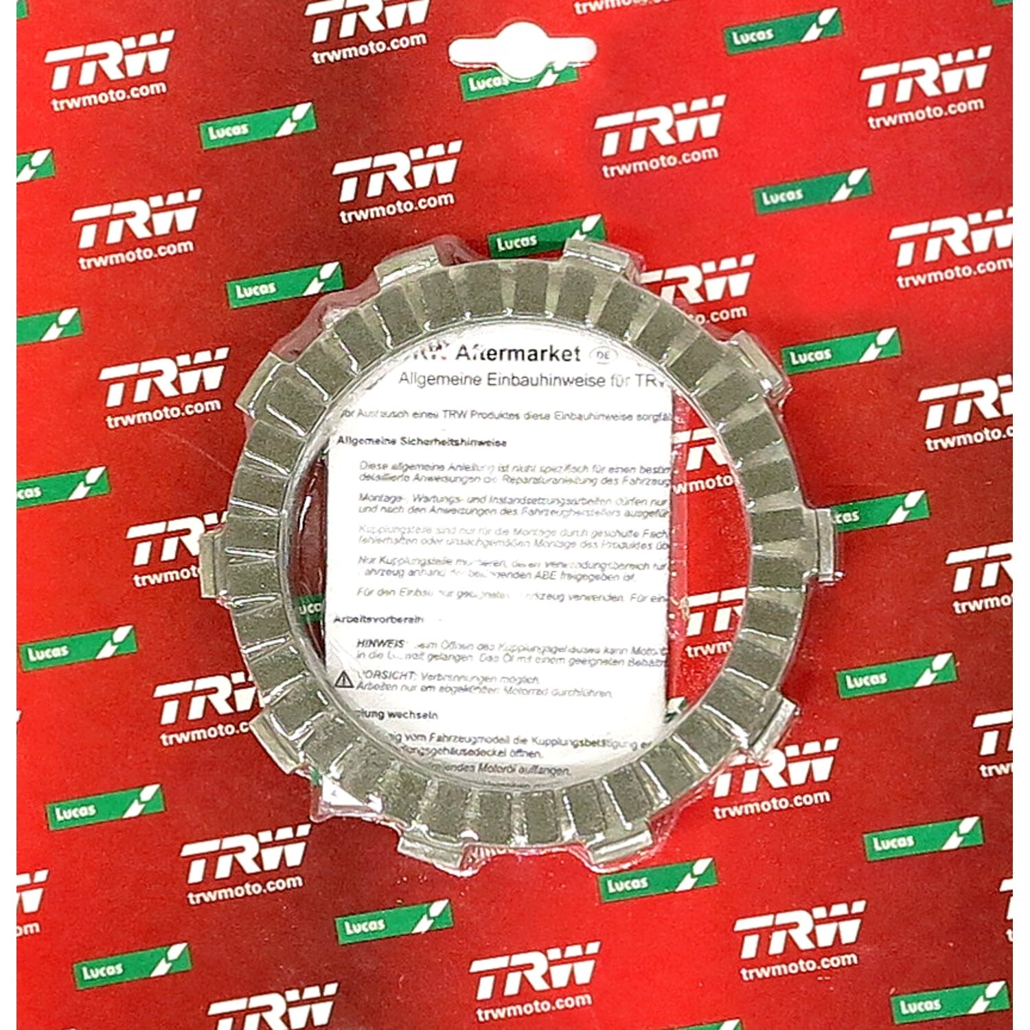 TRW clutch plate kit frictions discs