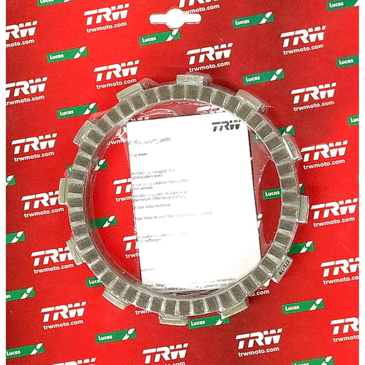 TRW clutch plate kit frictions discs