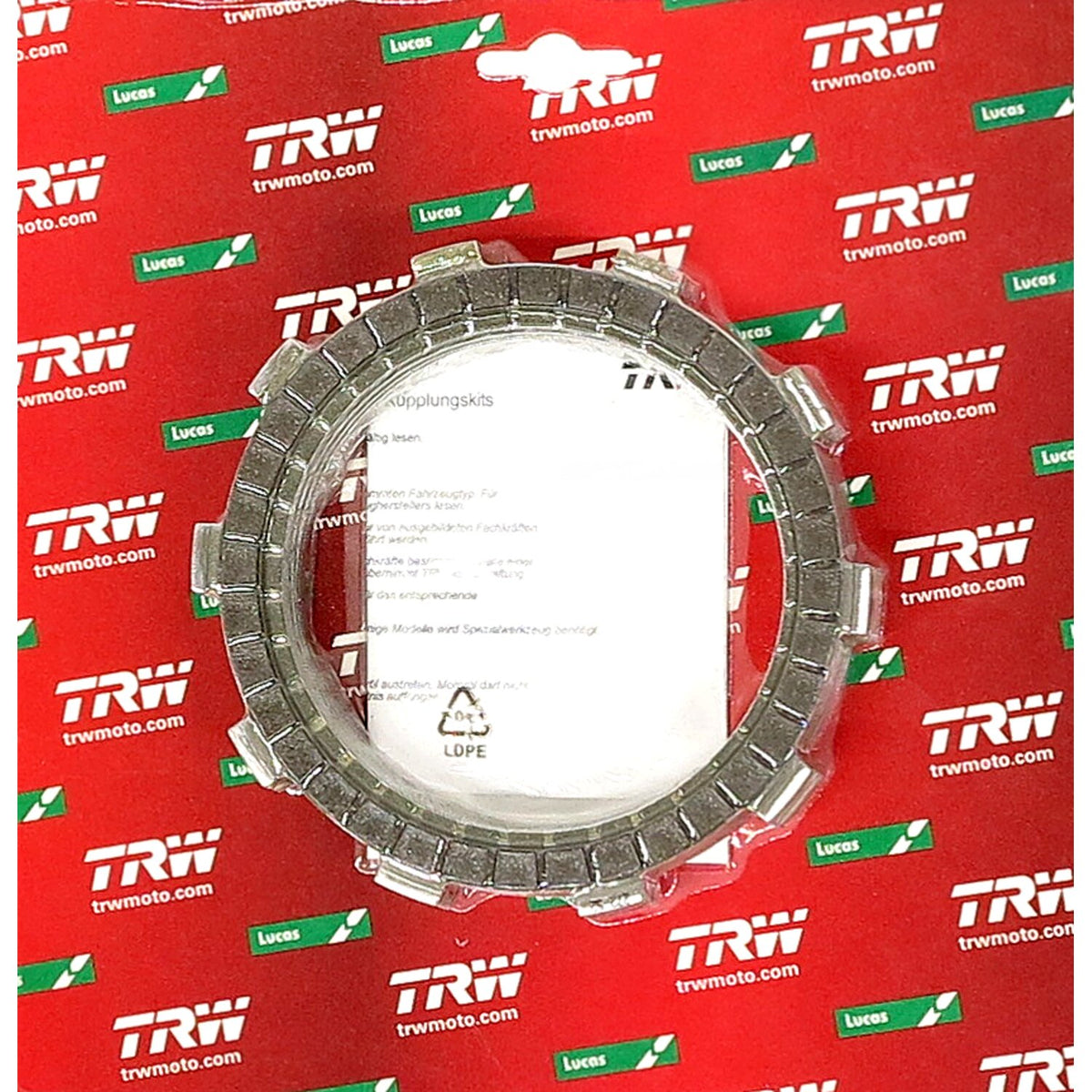 TRW clutch plate kit frictions discs