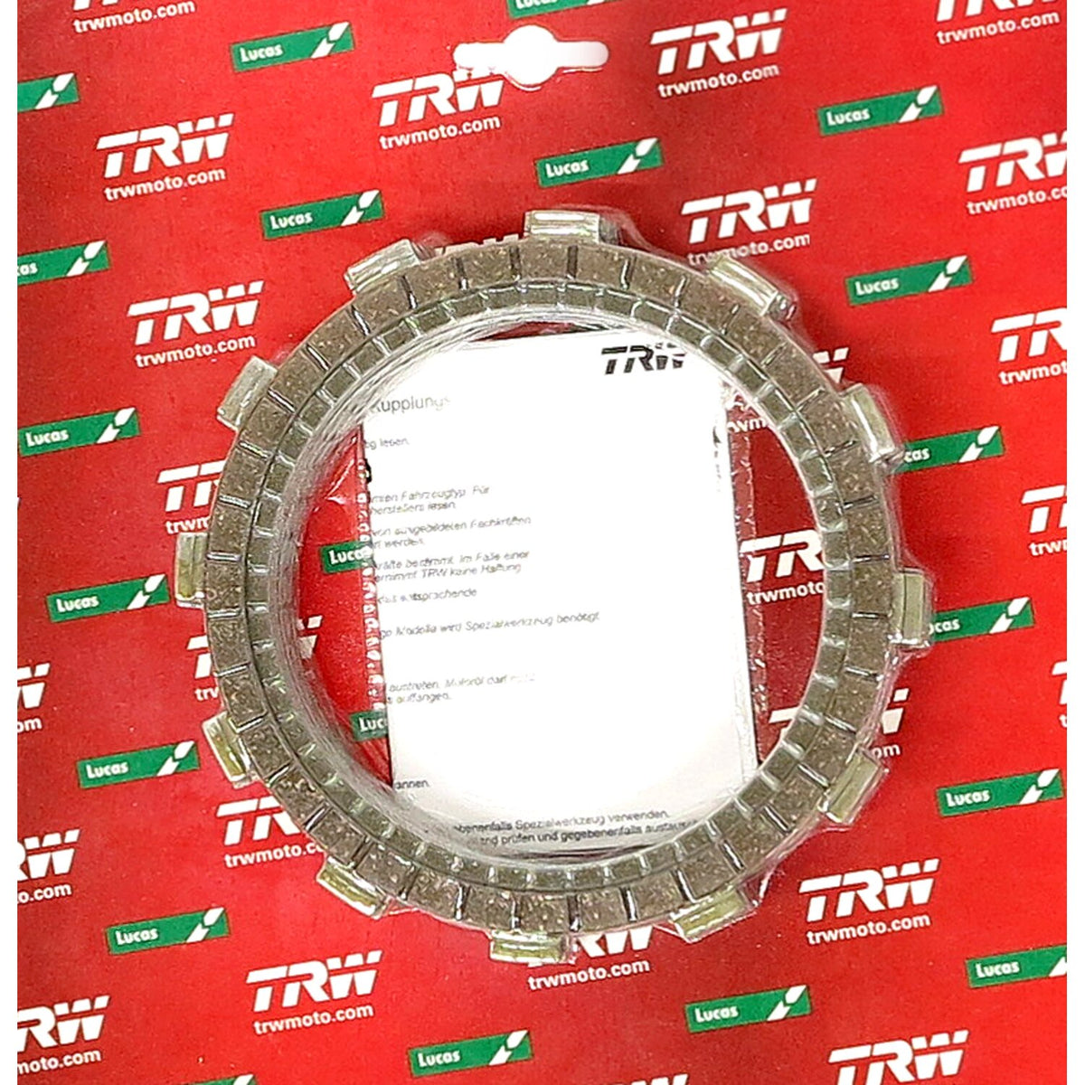 TRW clutch plate kit frictions discs