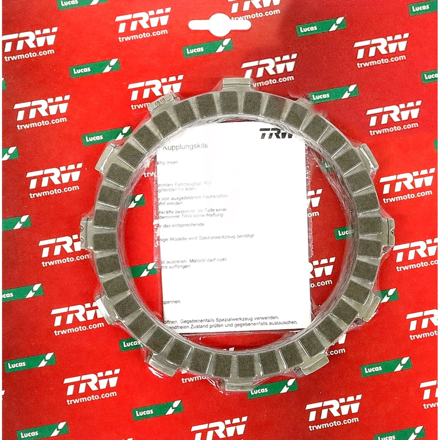 TRW clutch plate kit frictions discs