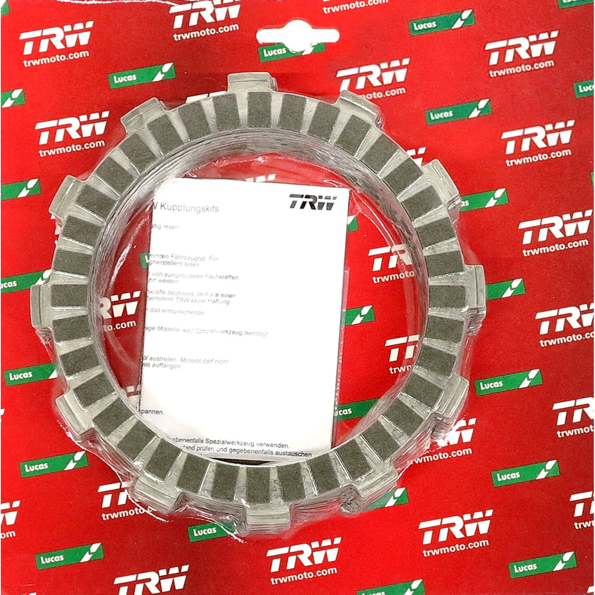 TRW clutch plate kit frictions discs