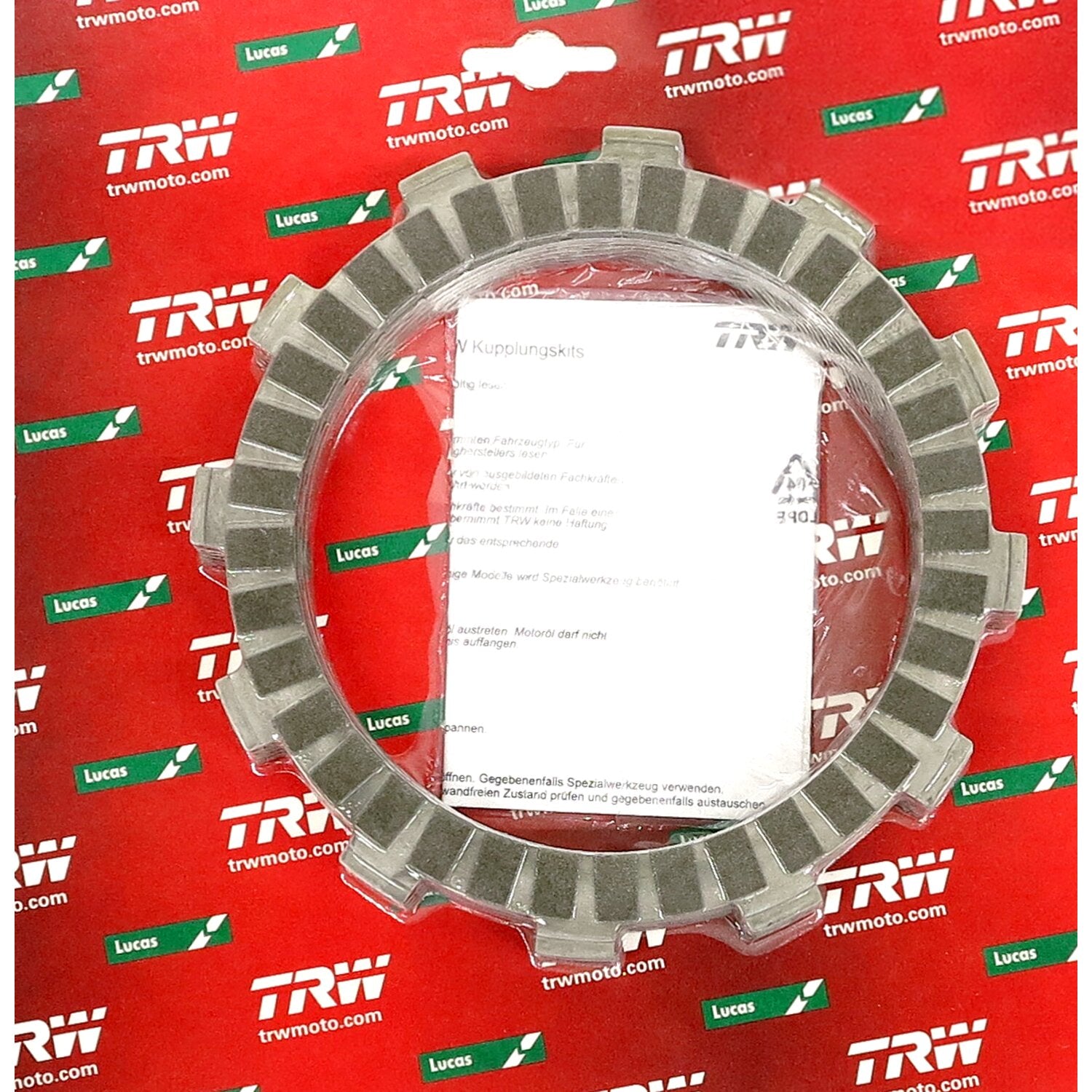 TRW clutch plate kit frictions discs