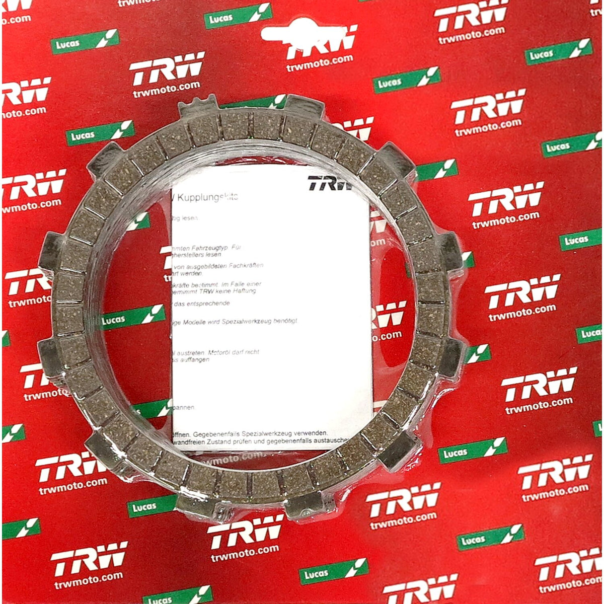 TRW clutch plate kit frictions discs
