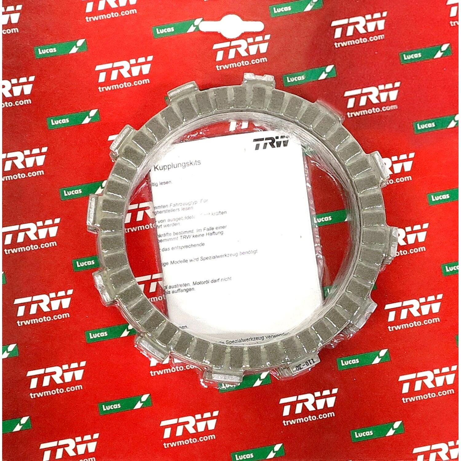 TRW clutch plate kit frictions discs