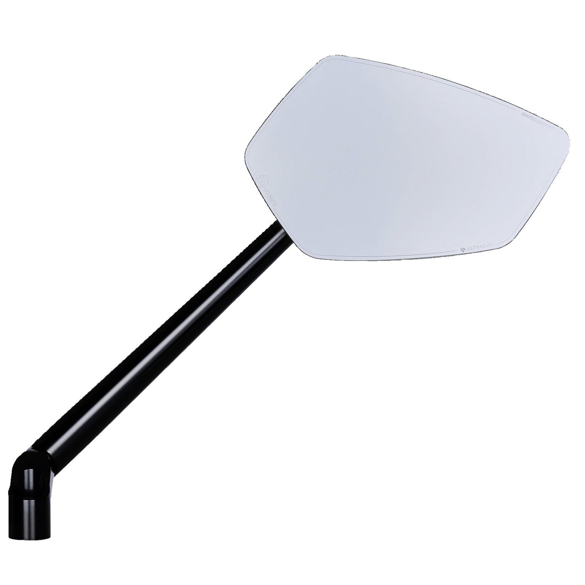 Motogadget mo.view race 180 glassless mirror - Black - Right