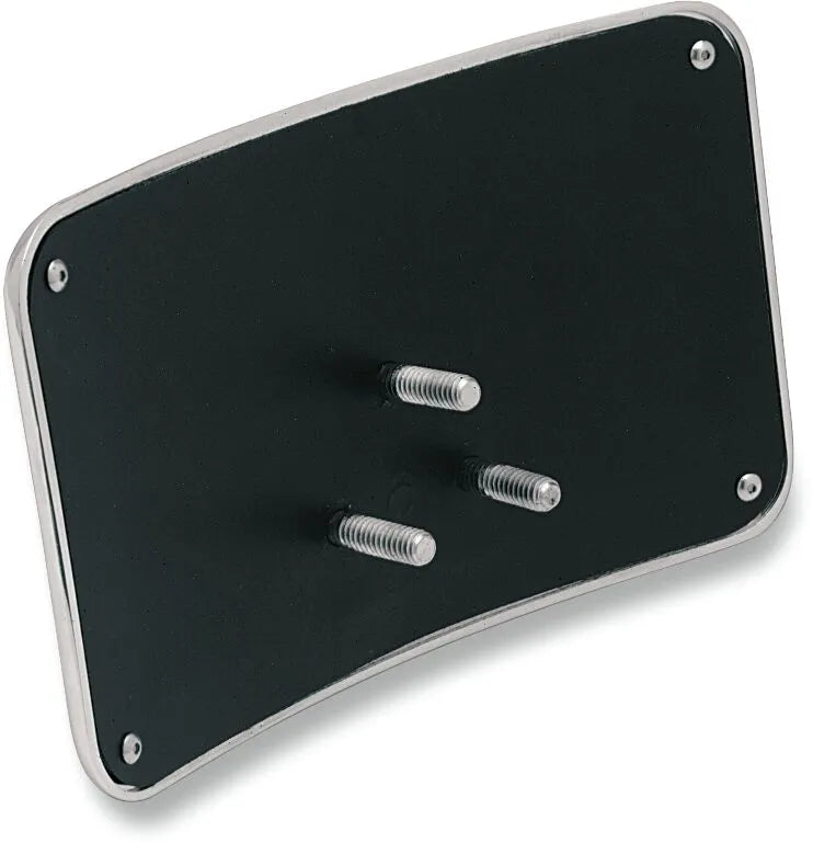 Drag Specialties Radius License Plate Mount For 4" X 7" Plates