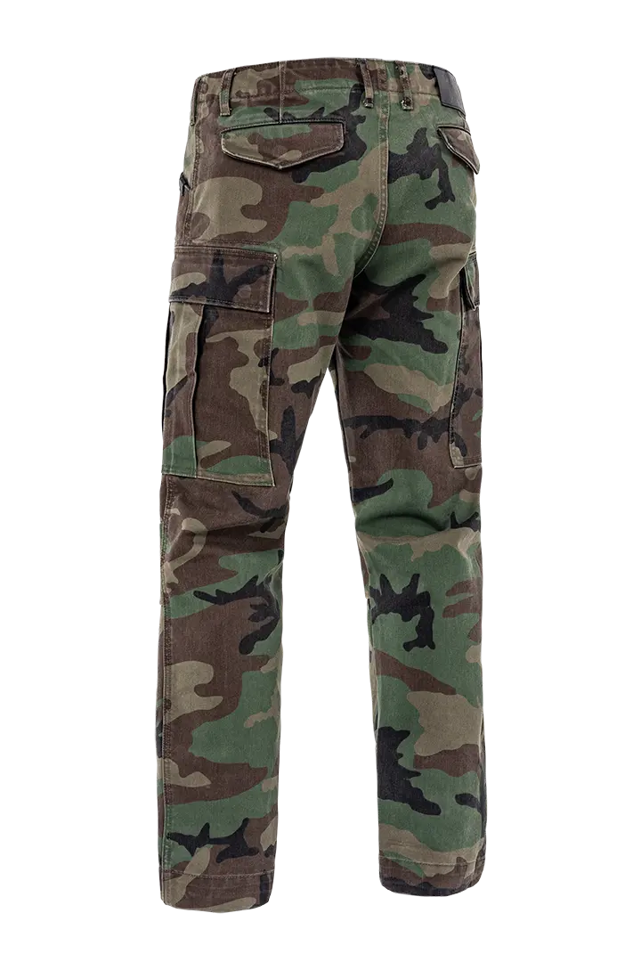 John Doe Monolayer Cargo Riding Pants Camo