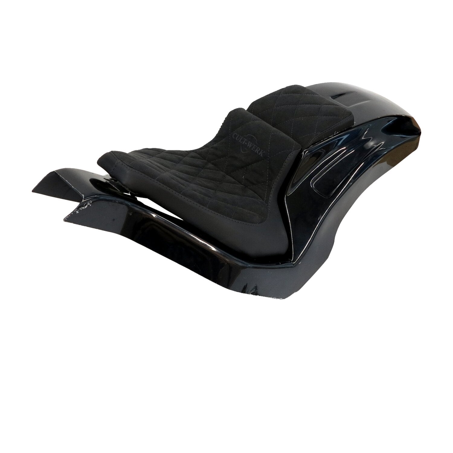 Cult-Werk Softail wide fender kit 'Racing' - 2-up seat