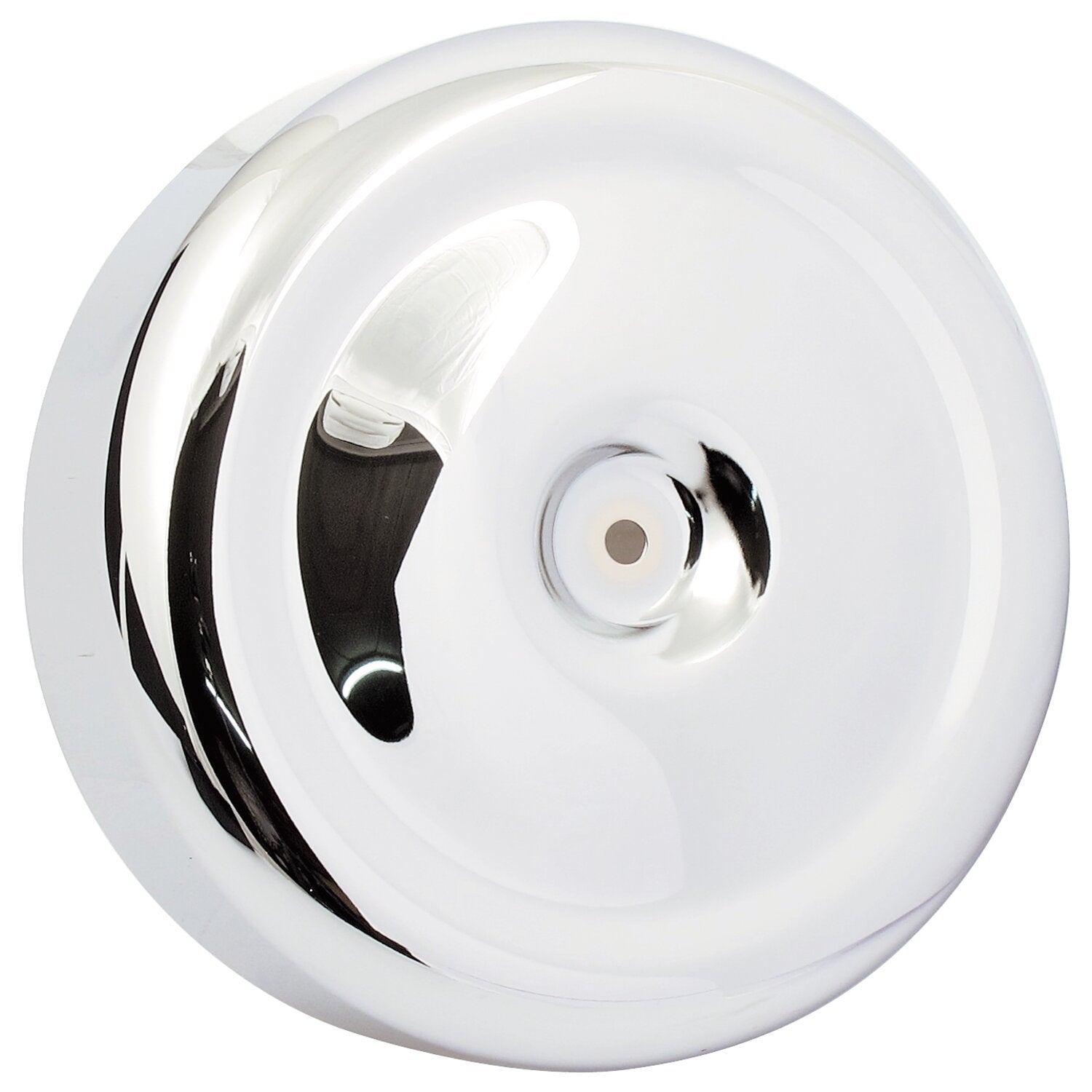 Mikuni HSR42 air cleaner cover (w/o cut-out) - Chrome