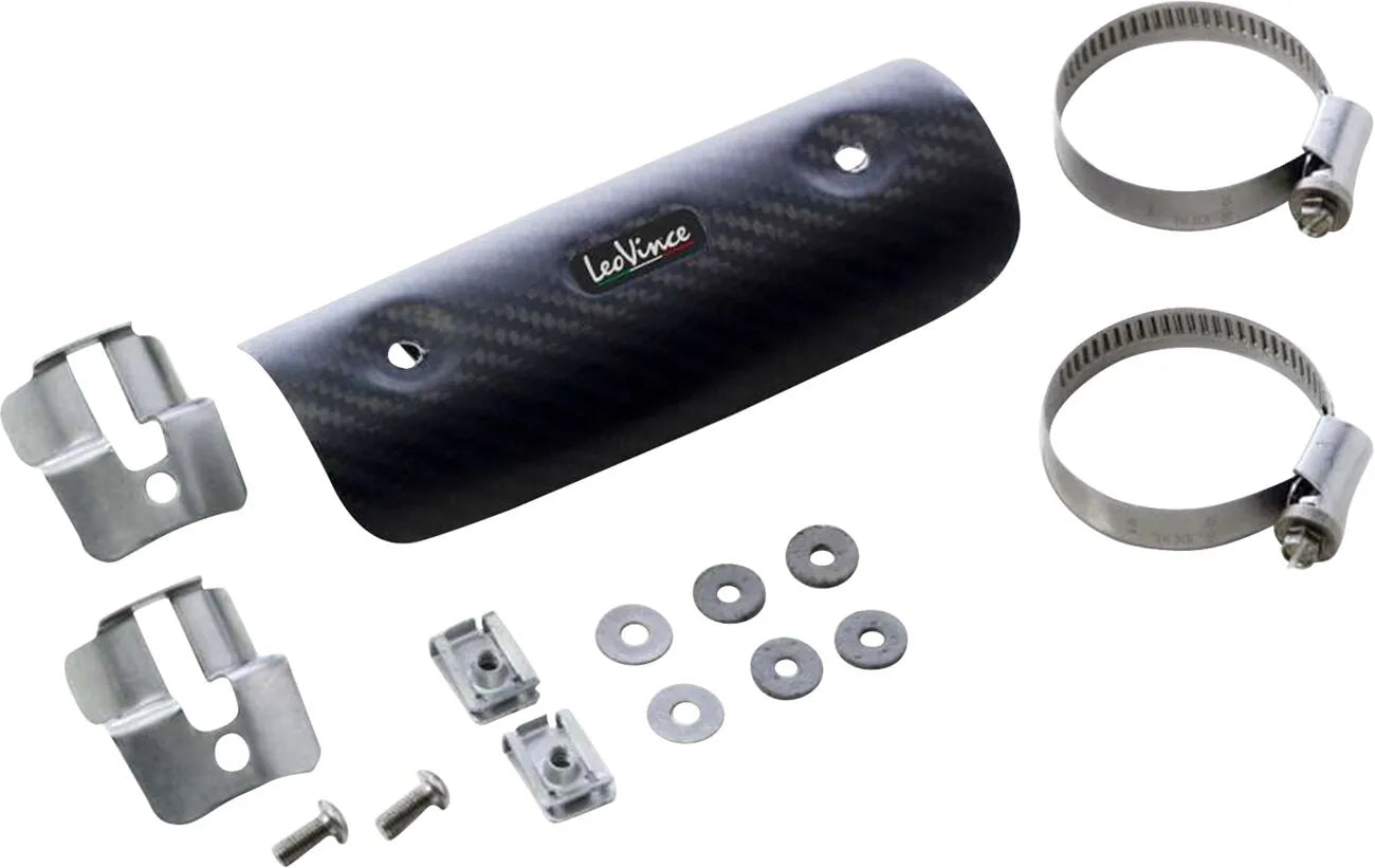 Leovince Universal Carbon Hitzeschild für Auspuff