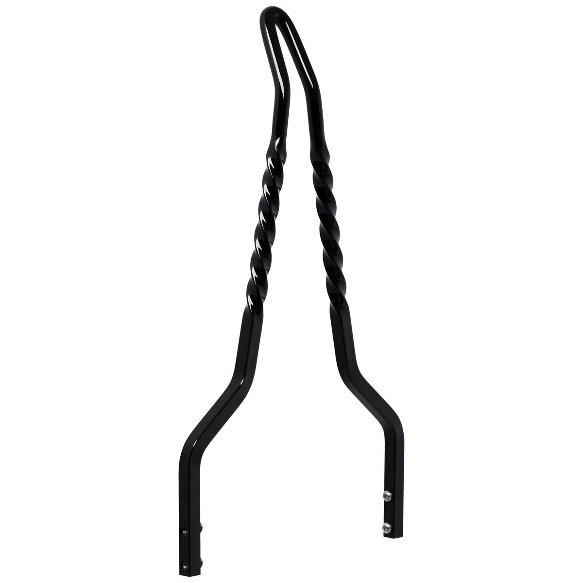 Cycle Visions Twisted Stick sissy bar 18" black