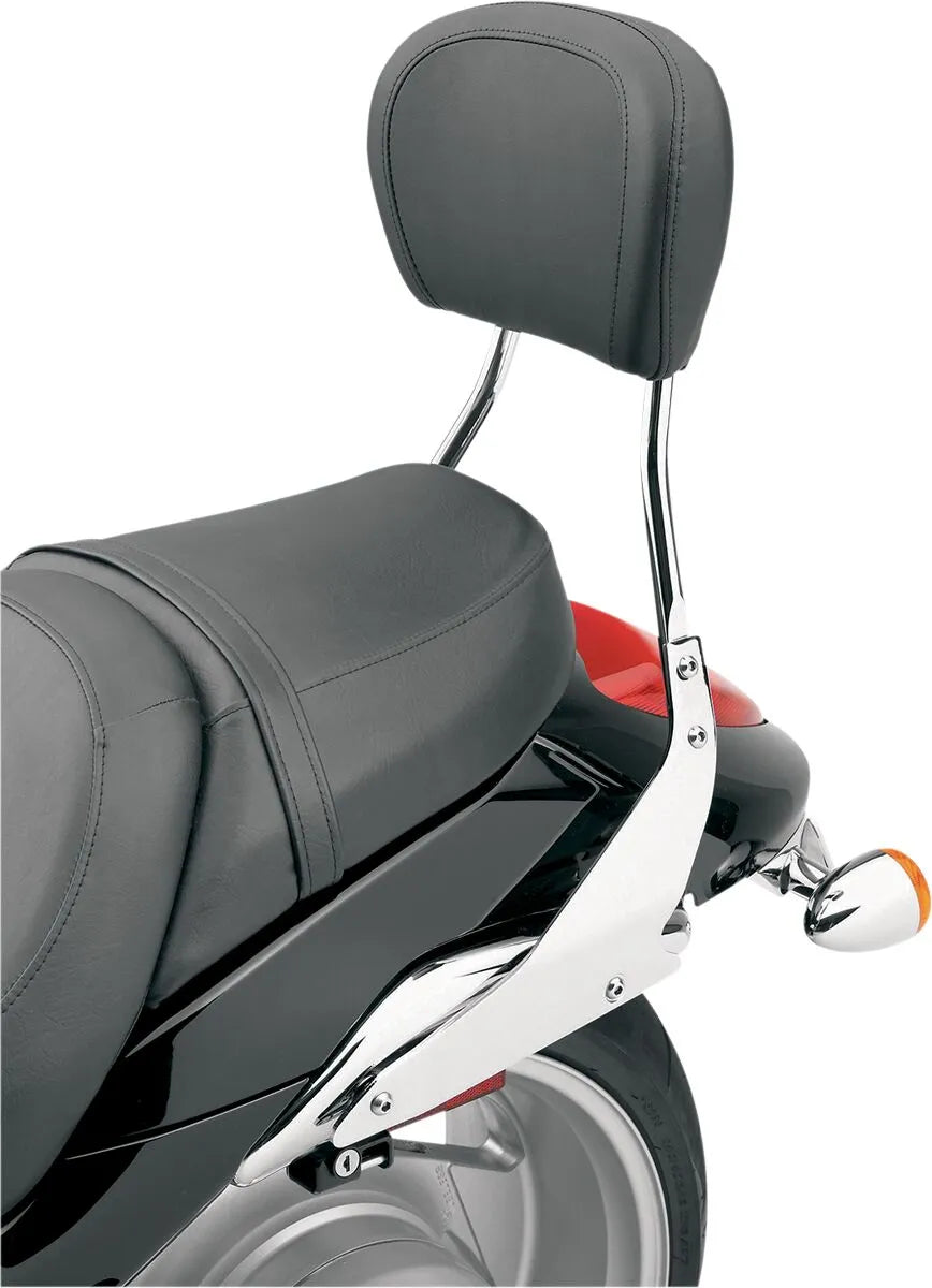 Cobra Round Sissy Bar Kit - Chrome Finish