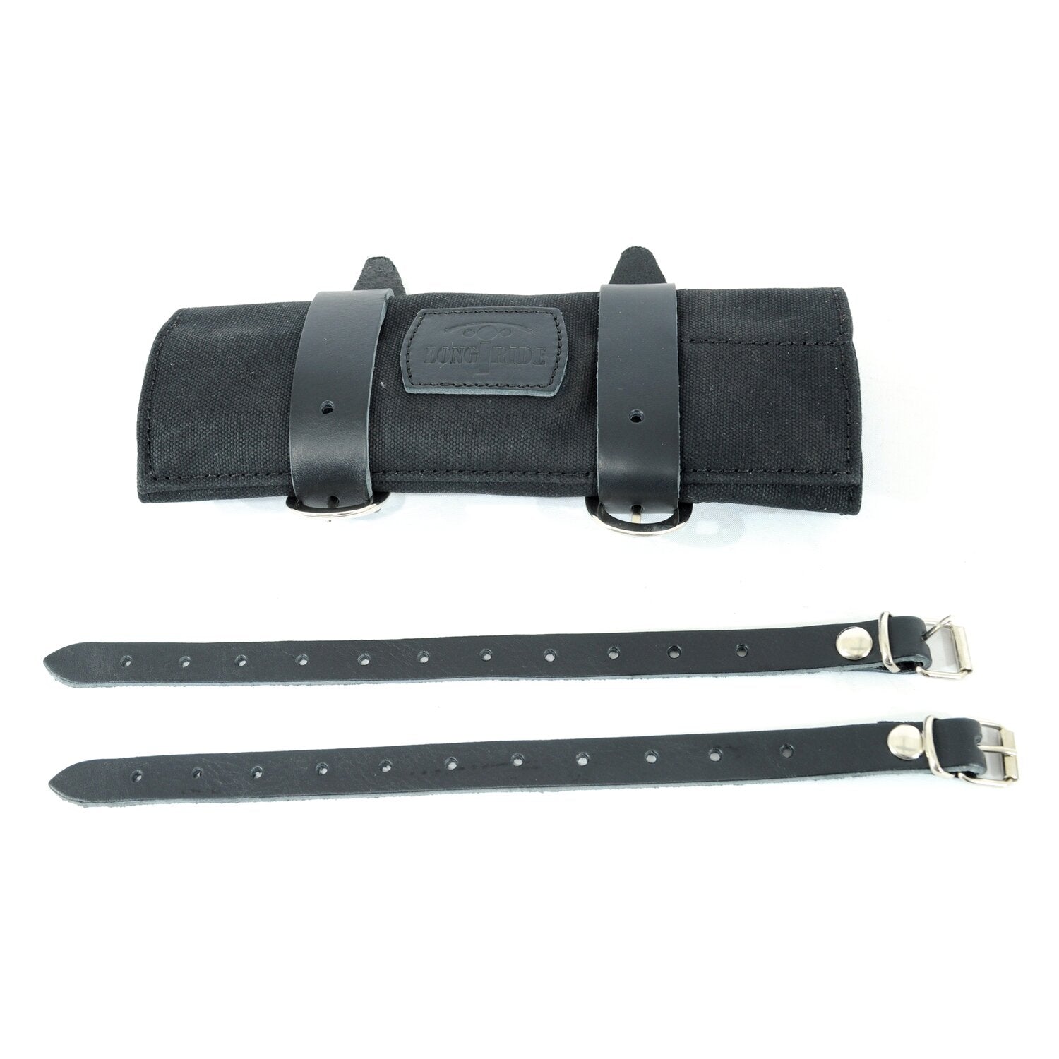 Longride toolroll waxed cotton - Black