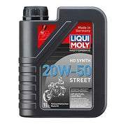 Liqui Moly 20w-50 Street Motor Oil - Full Synthetic 1 liter