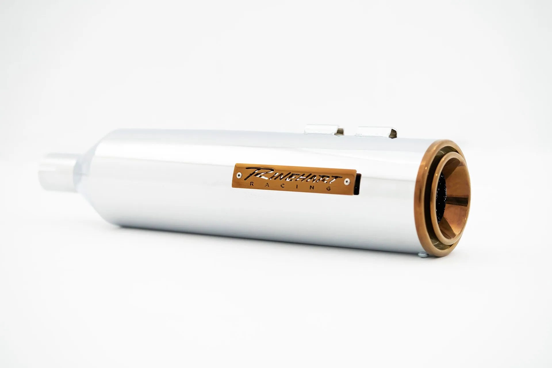 Rinehart Racing Hp45 4.5" Chrom Slip-On Schalldämpfer Für Hd