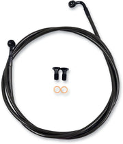 La Choppers Midnight Braided Bremsleitungssatz für Ape Hangers