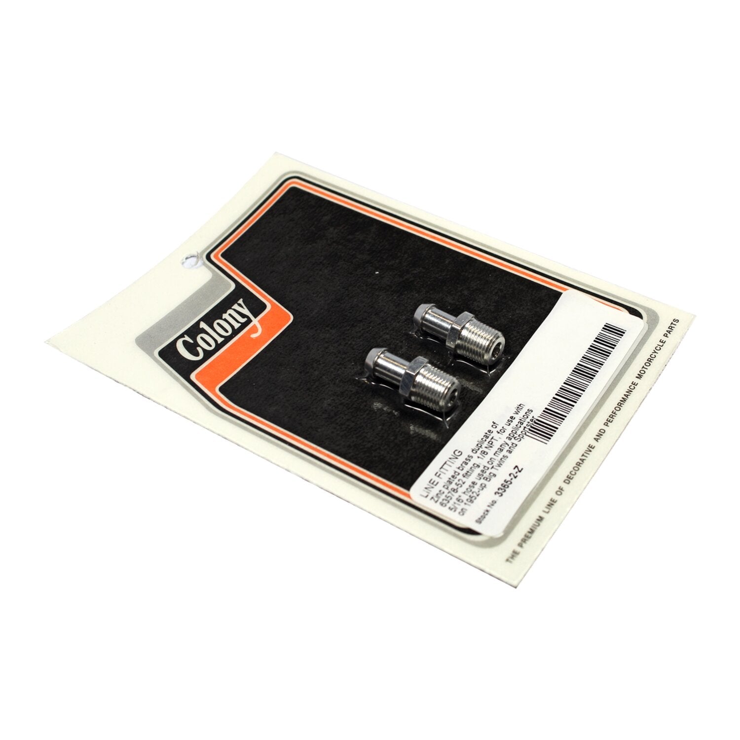 Colony fuel & vent line fitting set