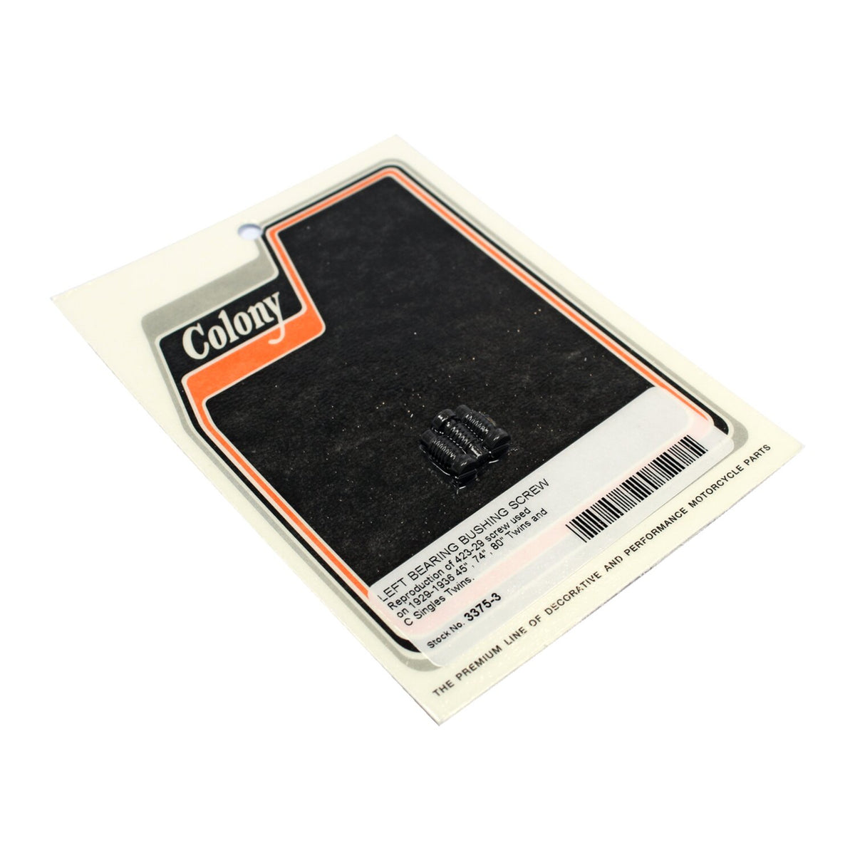 Colony left bearing bushing screw set